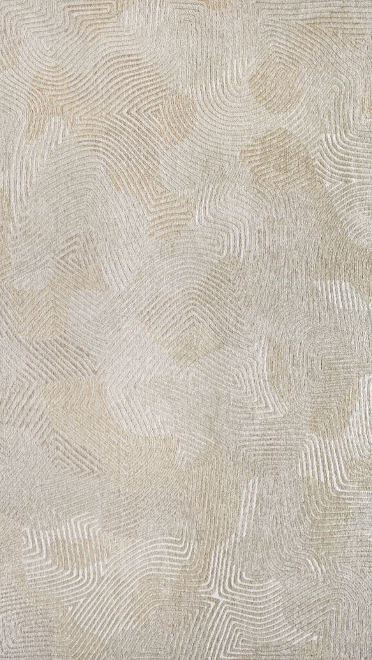 Louis De Poortere Meditation Coral Runner Rug - 9229 Shell Beige