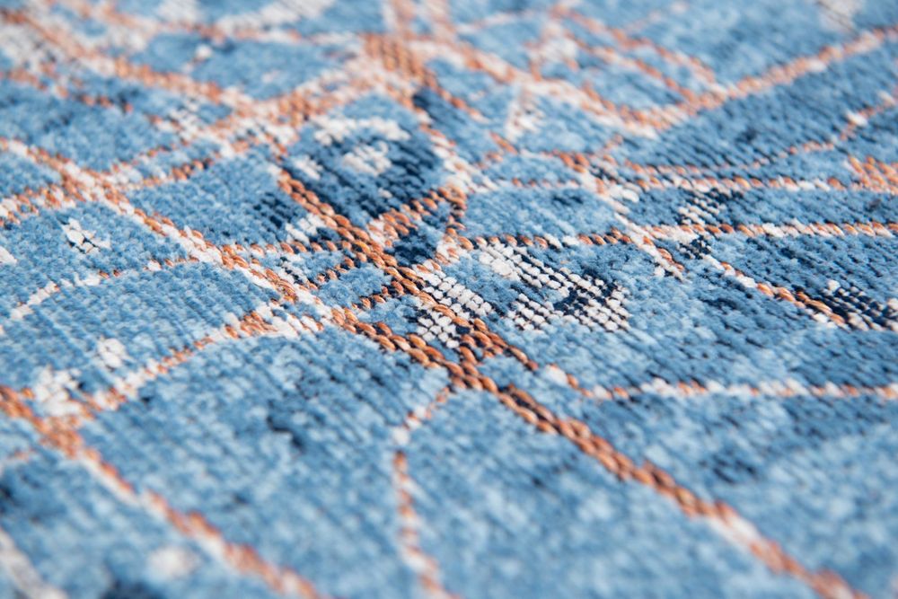 Louis De Poortere Cities Tokyo Rug - 9314 Conductive Blue