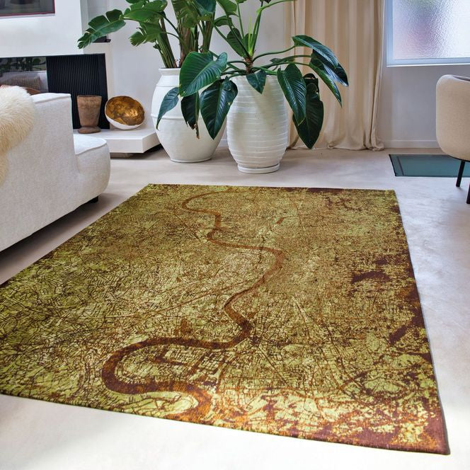 Louis De Poortere Cities London Rug - 9320 Green Meadows