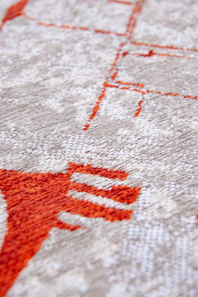 Louis De Poortere Cities Amsterdam Rug - 9323 Orange Cut