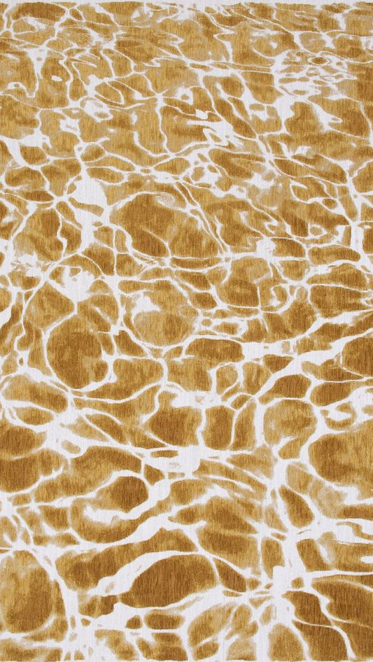 Louis De Poortere Meditation Swim Runner Rug - 9349 Saffron