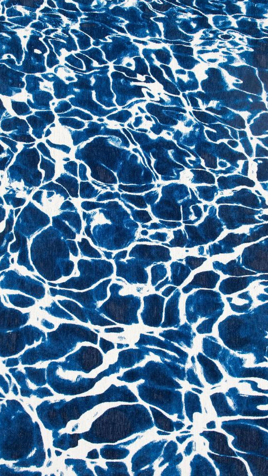 Louis De Poortere Meditation Swim Runner Rug - 9351 Surf