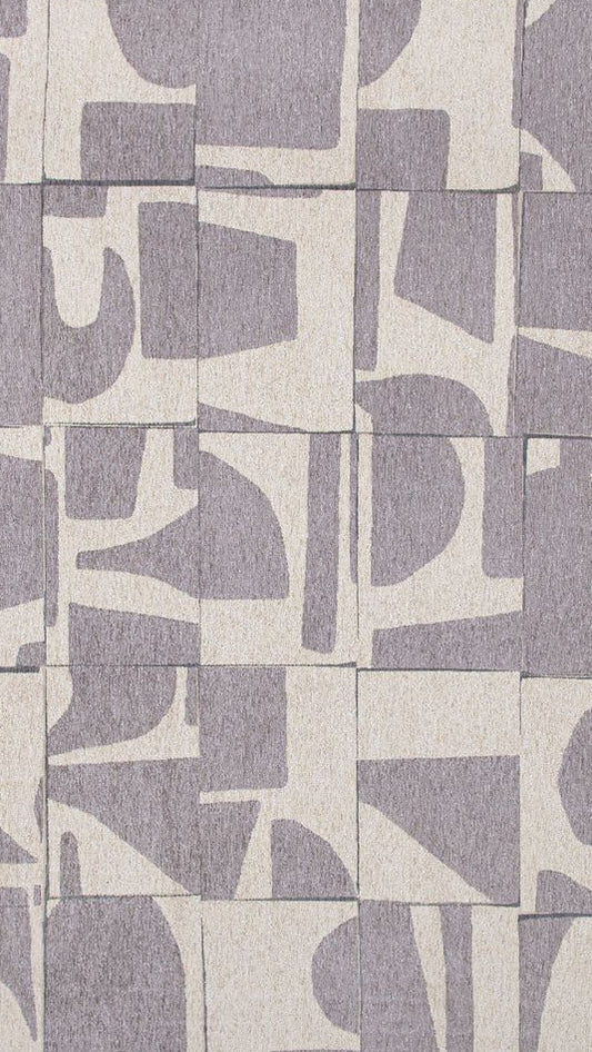 Louis De Poortere Craft Papercut Runner Rug - 9366 String