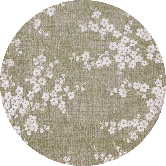Louis De Poortere Sakura Round Rug - 9372 Wet Garden