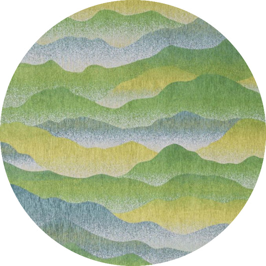 Louis De Poortere Gallery Himalaya Round Rug - 9379 Spring