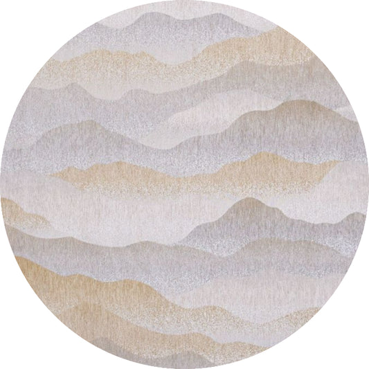 Louis De Poortere Gallery Himalaya Round Rug - 9380 Summer