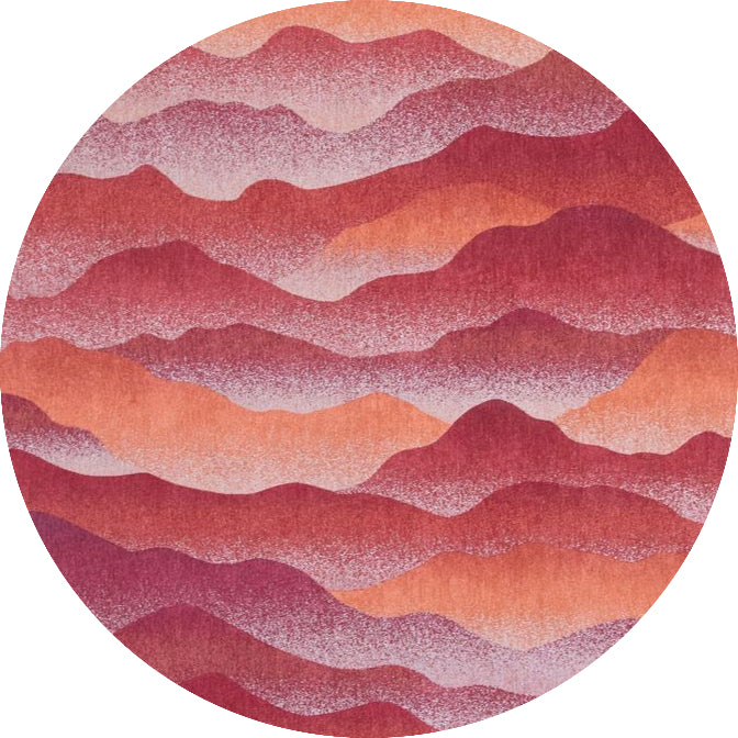 Louis De Poortere Gallery Himalaya Round Rug - 9381 Autumn