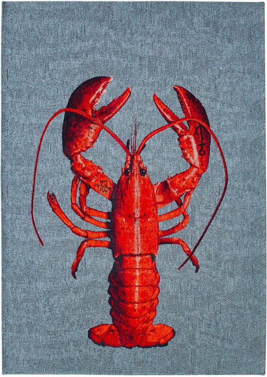 Louis De Poortere Pop Lobster Rug - 9389 Steam Red