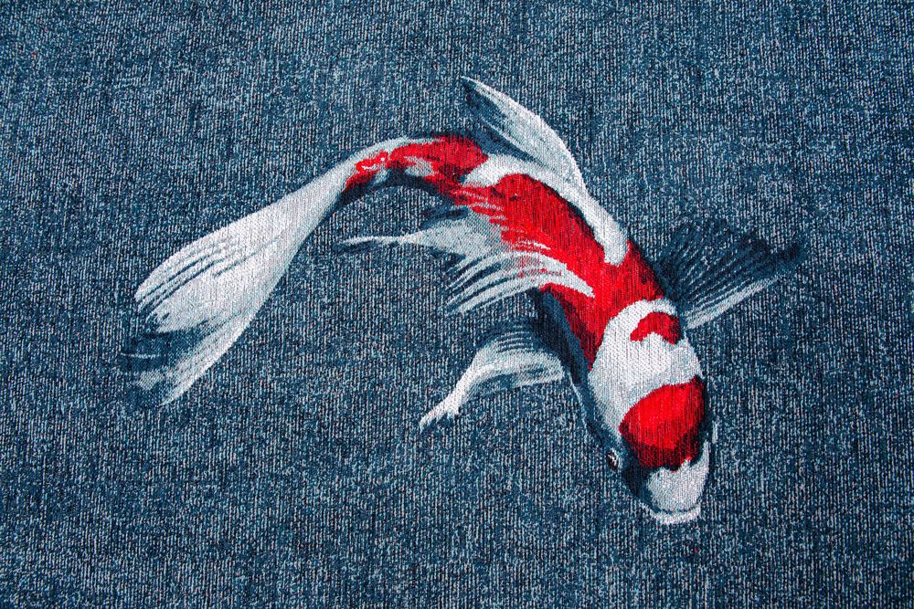 Louis De Poortere Pop Koi Rug - 9390 Japanese Pond