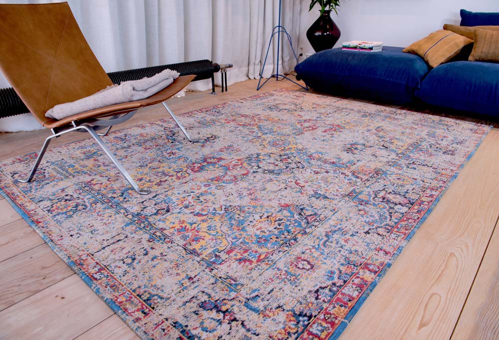 Louis De Poortere Antique Bakhtiari Rug - Khedive Multi