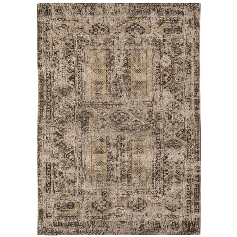 Louis De Poortere Antique Hadschlu Rug - Agha Old Gold