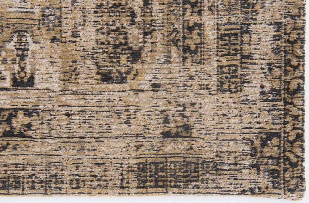 Louis De Poortere Antique Hadschlu Rug - Agha Old Gold