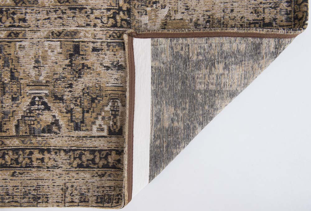 Louis De Poortere Antique Hadschlu Rug - Agha Old Gold