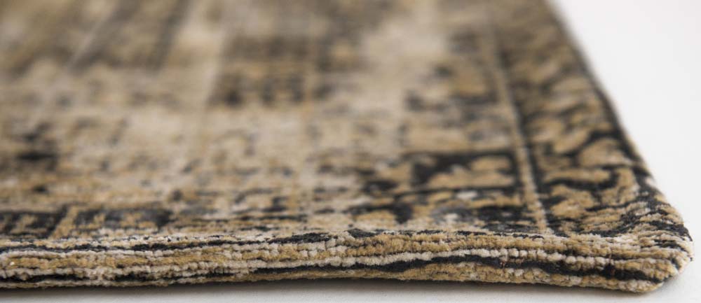 Louis De Poortere Antique Hadschlu Rug - Agha Old Gold