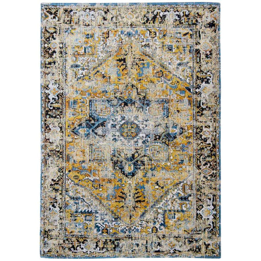 Louis De Poortere Antique Heriz Rug - Amir Gold