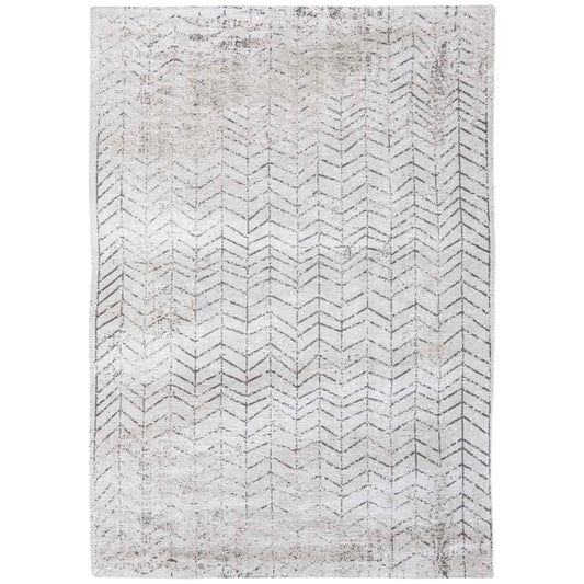 Louis De Poortere Jacobs Ladder Rug - Black On White