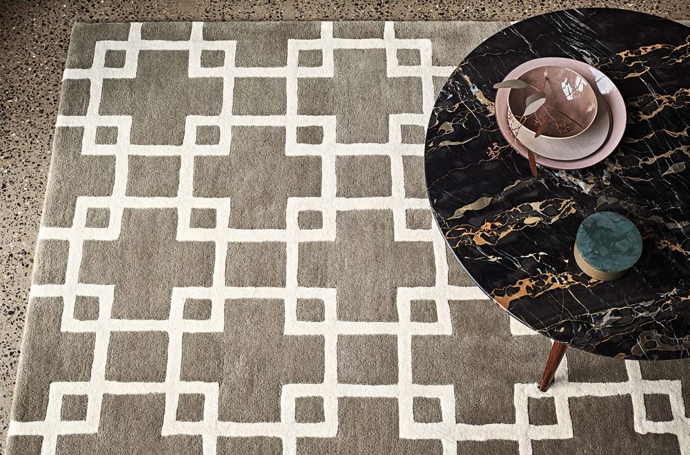 Romo Cubis Rug - Umber