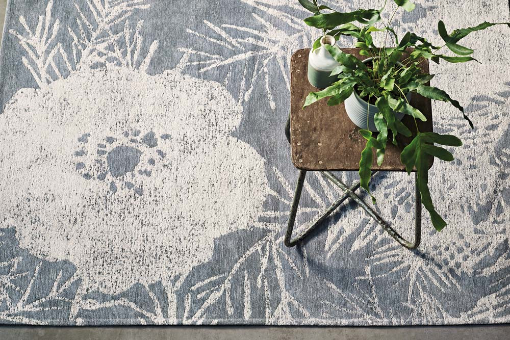 Romo Lomasi Rug - Steel Blue