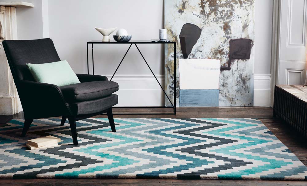 Romo Scala Rug - Teal