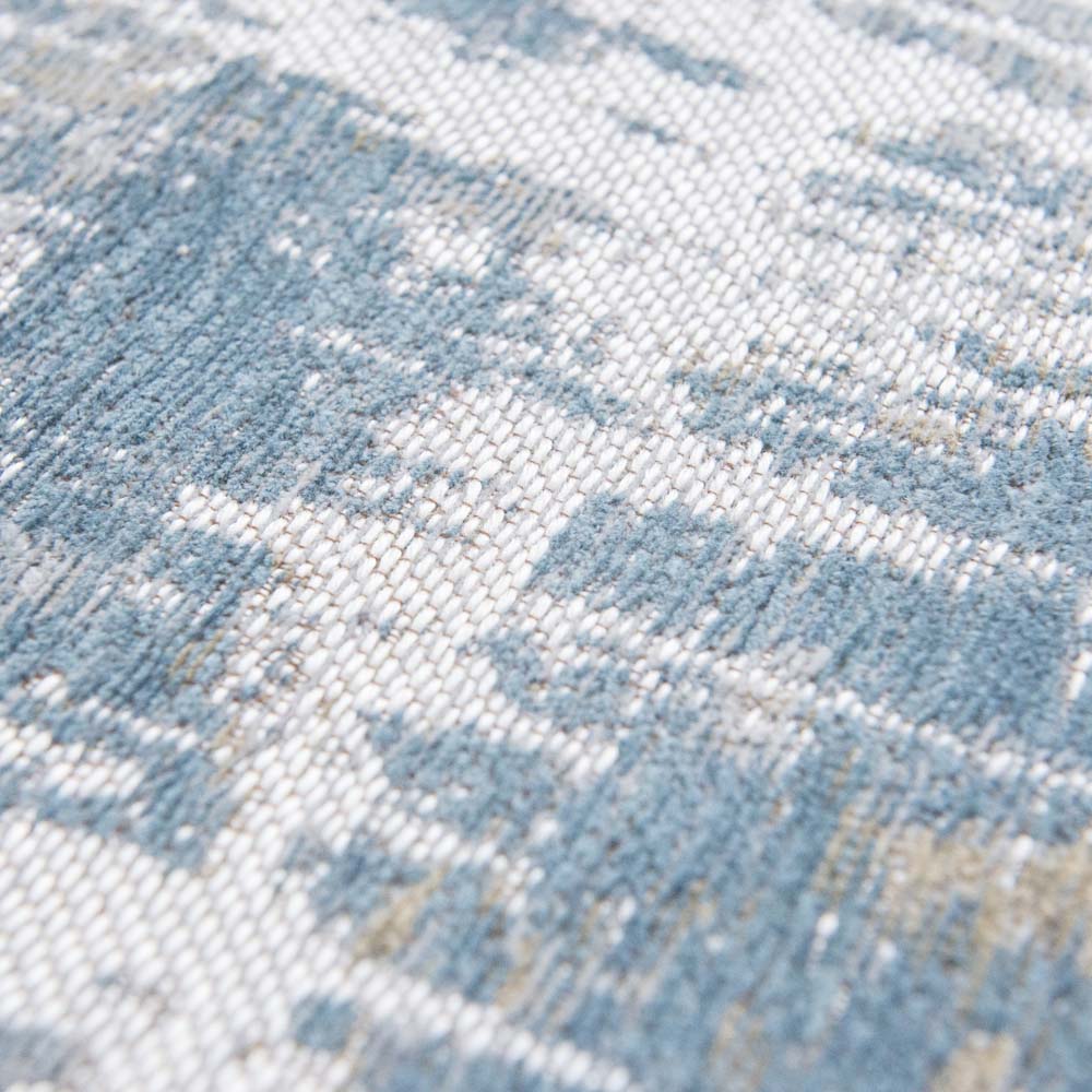 Louis De Poortere Streaks Rug - Long Island Blue