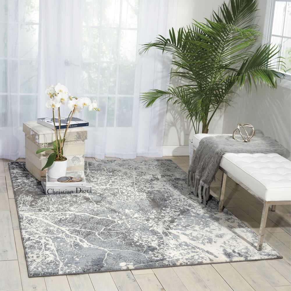 Nourison Maxell MAE11 Rug - Grey