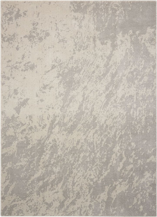 Nourison Maxell MAE12 Rug - Ivory &amp; Grey