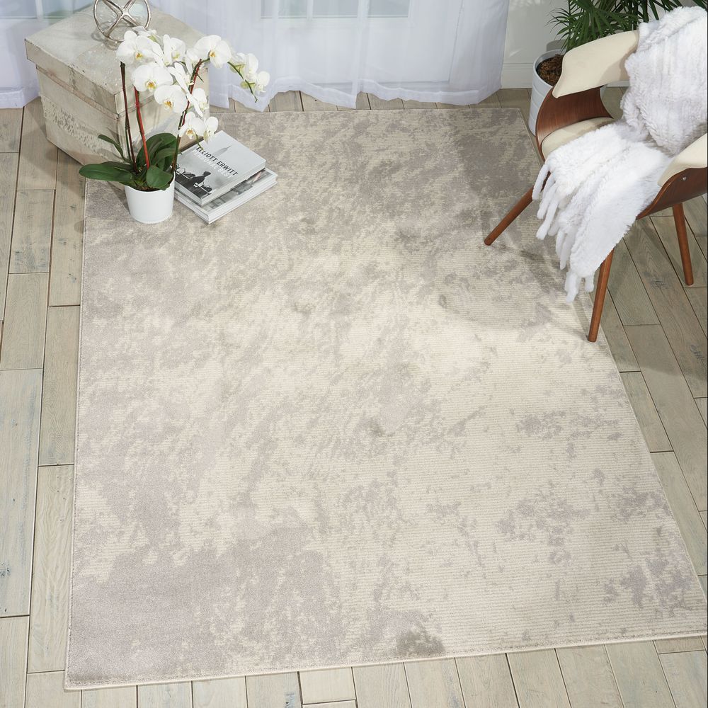 Nourison Maxell MAE12 Rug - Ivory &amp; Grey