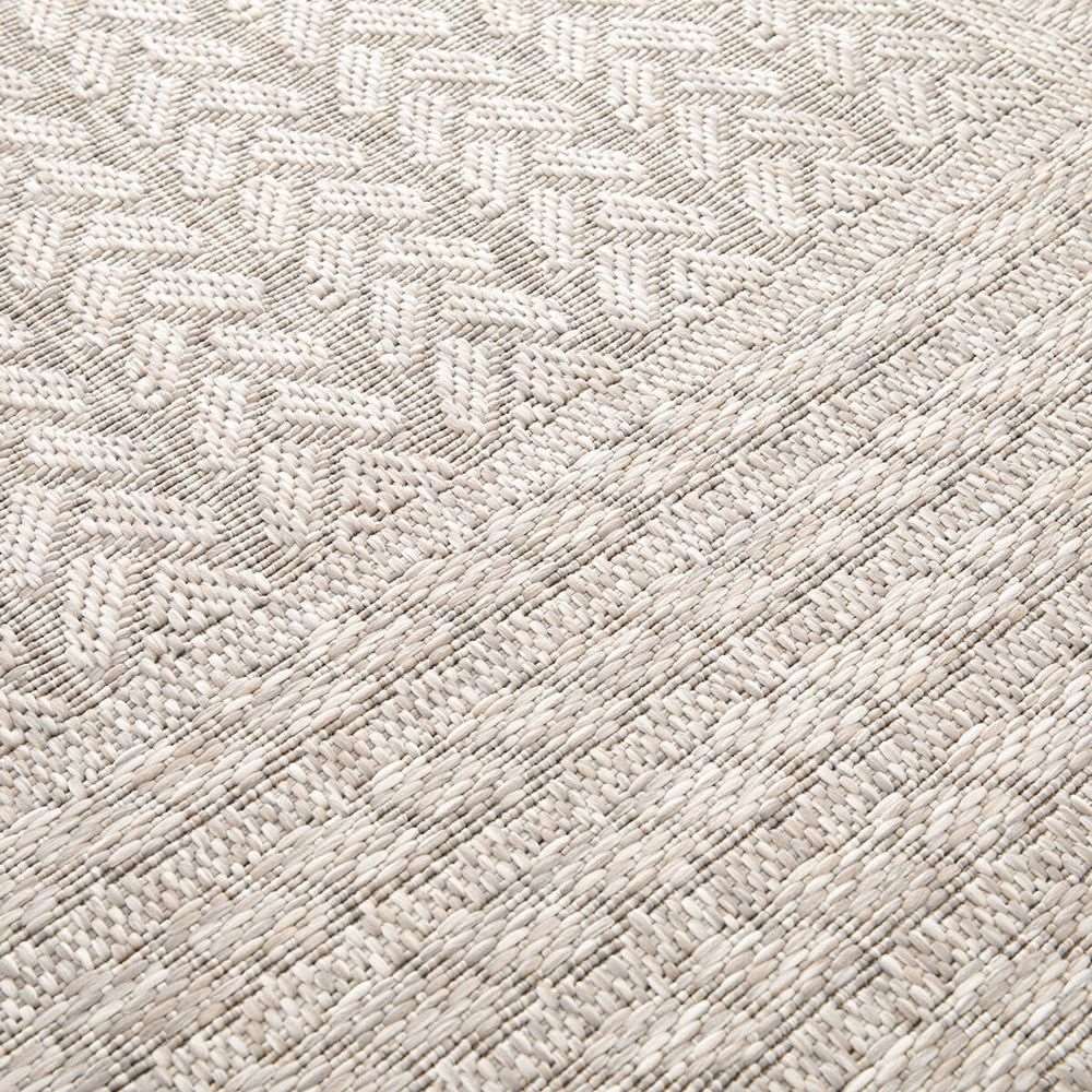 Maze Alfresco Outdoor Rug - Silver