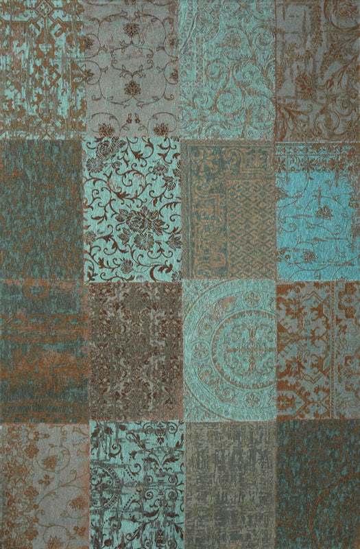 Louis De Poortere Multi Rug - Sea Blue 8006