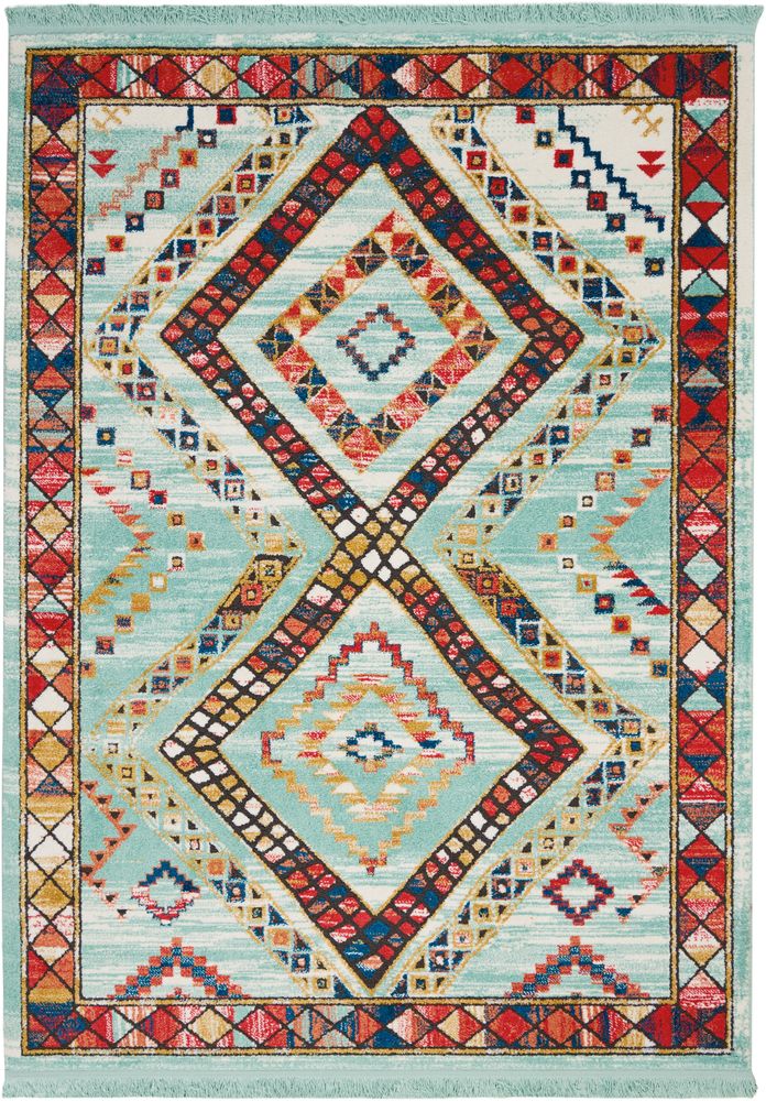 Nourison Navajo NAV02 Rug - Aqua