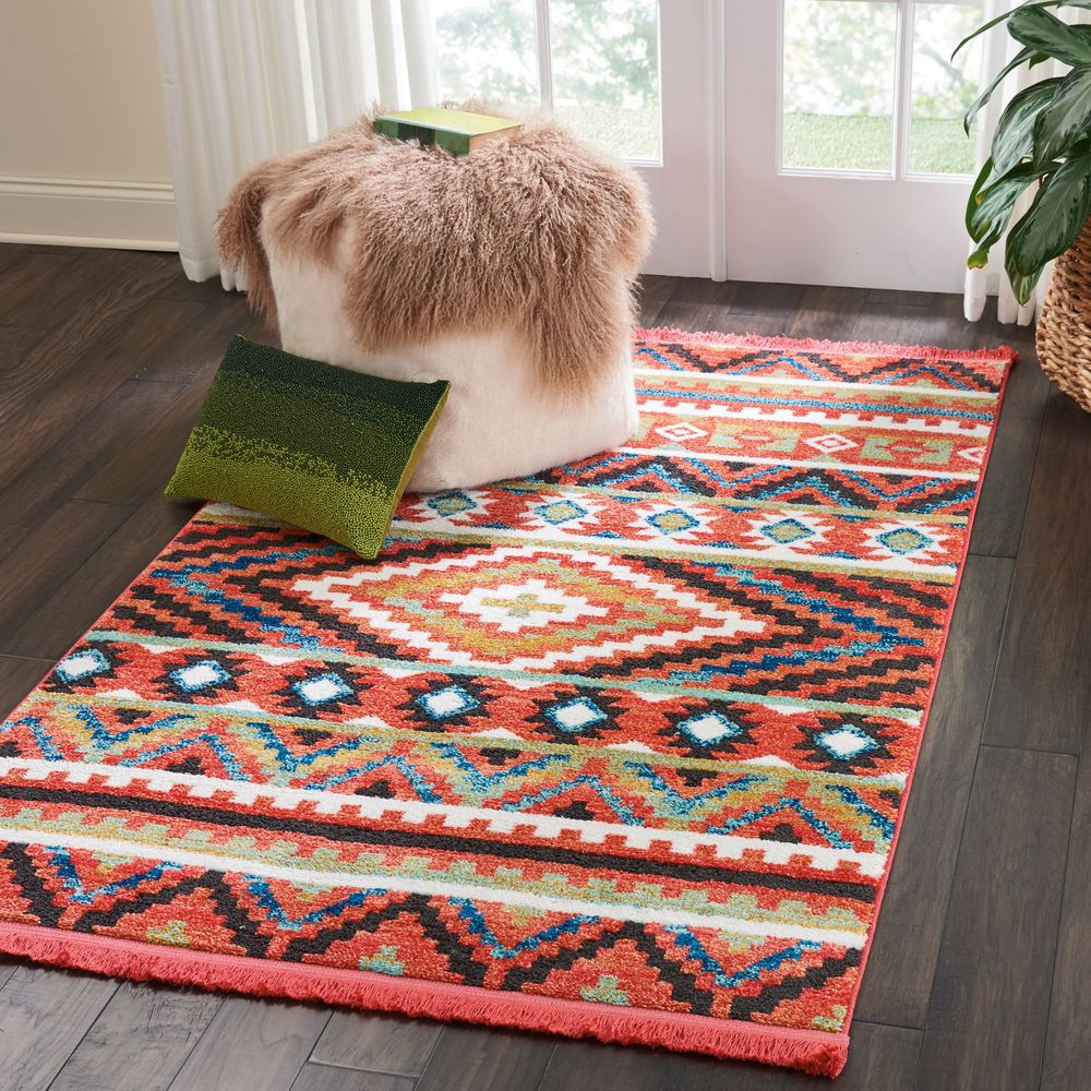 Nourison Navajo NAV04 Rug - Orange