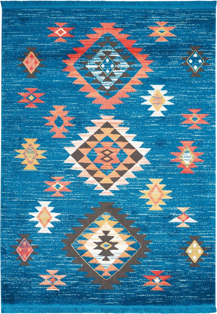 Nourison Navajo NAV07 Rug - Blue