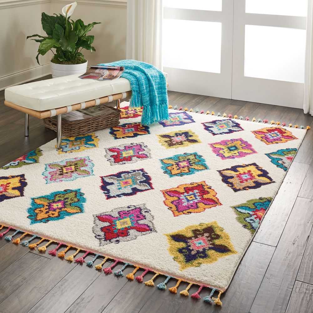 Nourison Nomad NMD06 Rug - Ivory