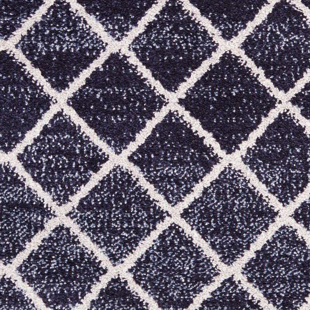 Nourison Palermo PMR03 Rug - Navy &amp; Grey