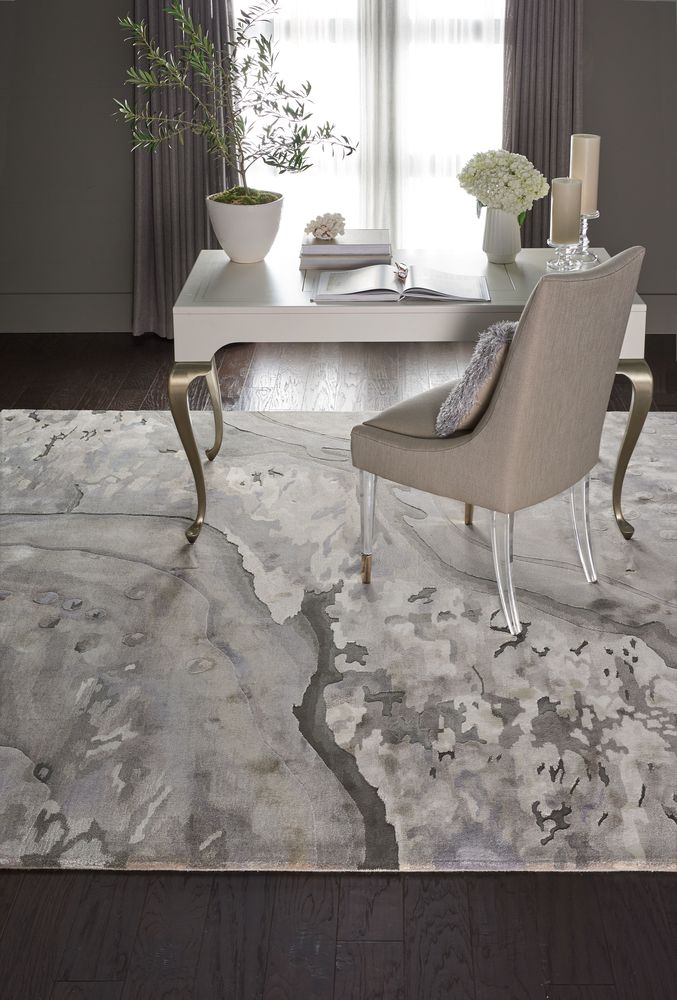 Nourison Prismatic PRS05 Rug - Silver &amp; Cloud