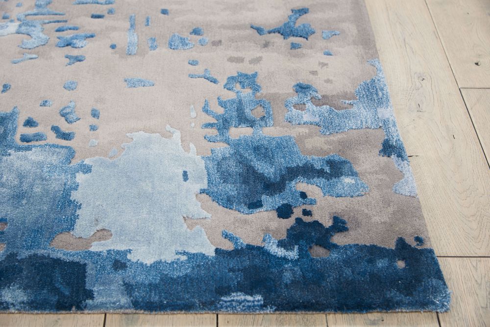 Nourison Prismatic PRS10 Rug - Blue &amp; Grey