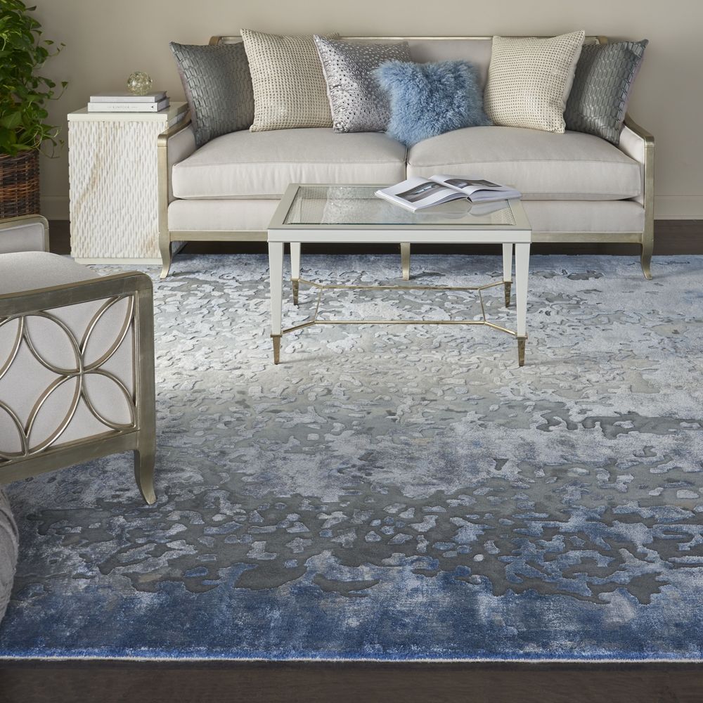 Nourison Prismatic PRS17 Rug - Denim