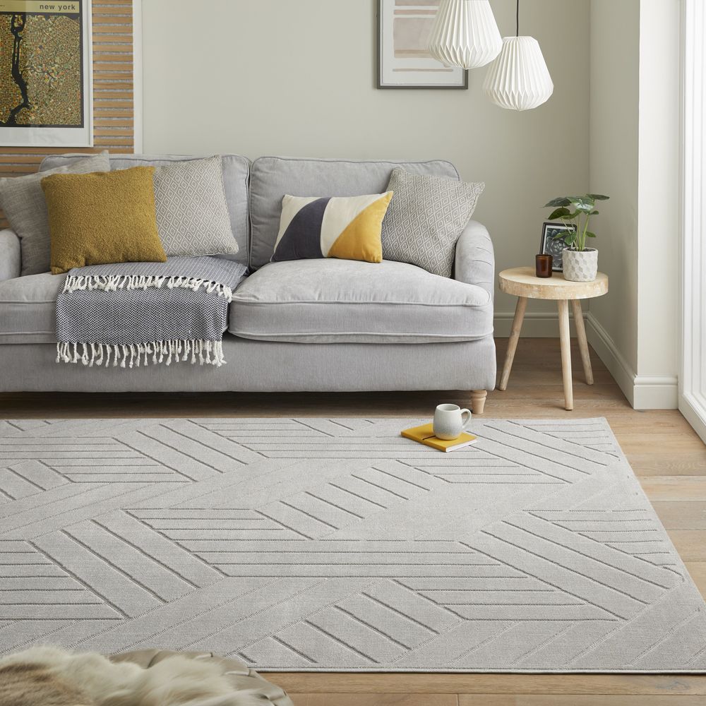 Concept Looms Maze MAZ102 Rug - Grey