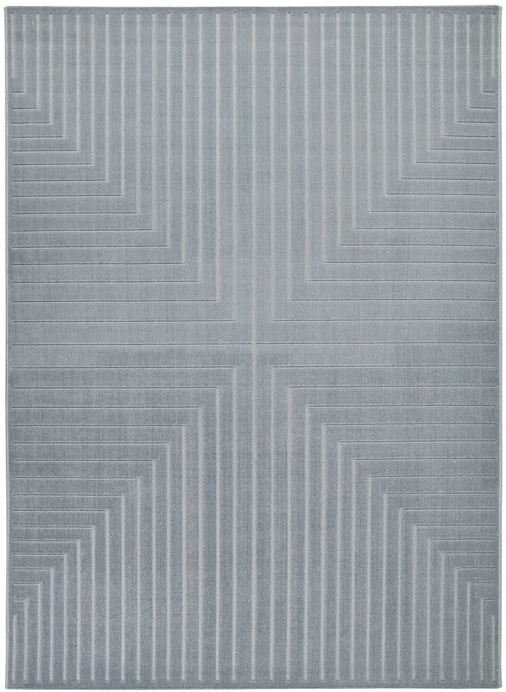 Concept Looms Maze MAZ104 Rug - Blue