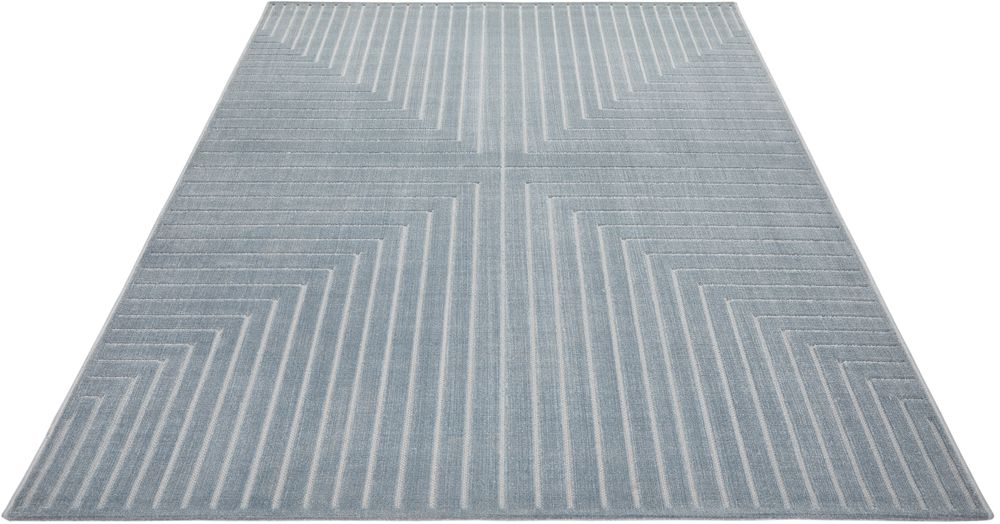 Concept Looms Maze MAZ104 Rug - Blue