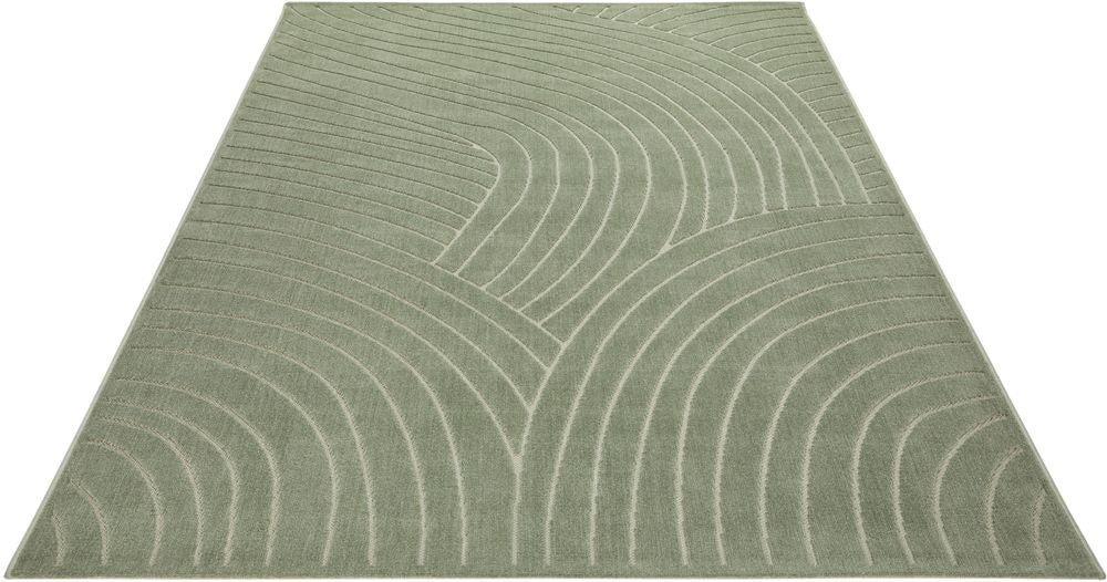 Concept Looms Maze MAZ105 Rug - Green