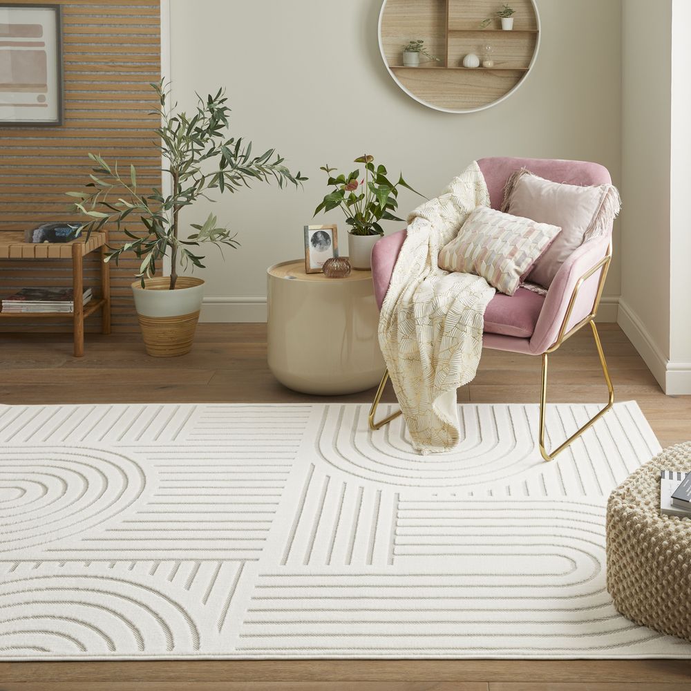 Concept Looms Maze MAZ106 Rug - Ivory