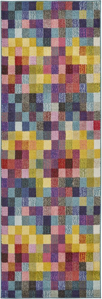 Concept Looms Carnaval CAR103 Runner Rug - Multicolour