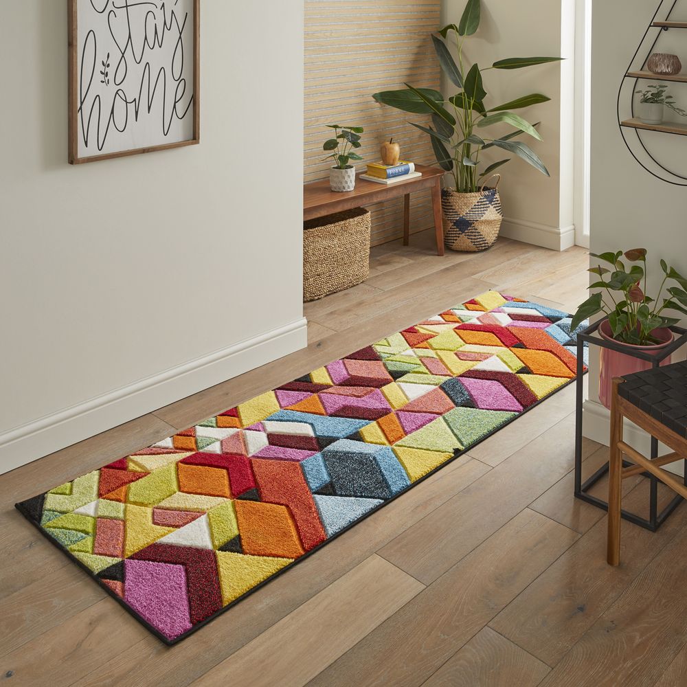 Concept Looms Viva VIV101 Runner Rug - Multicolour