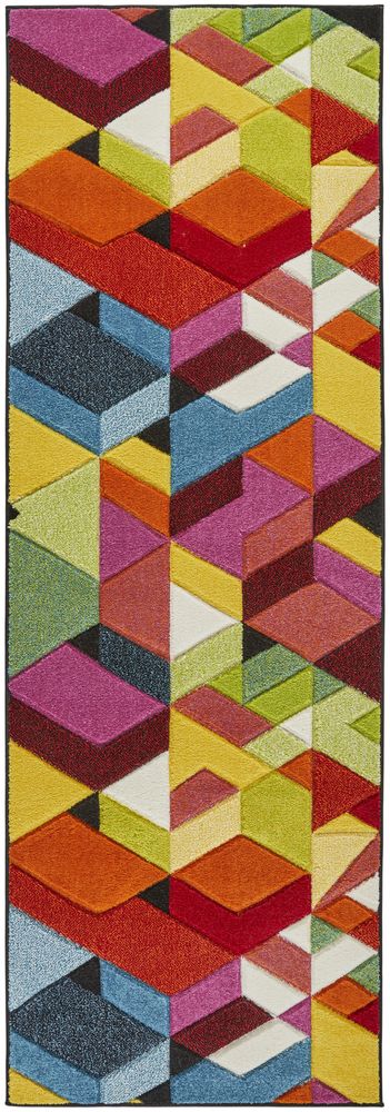 Concept Looms Viva VIV101 Runner Rug - Multicolour