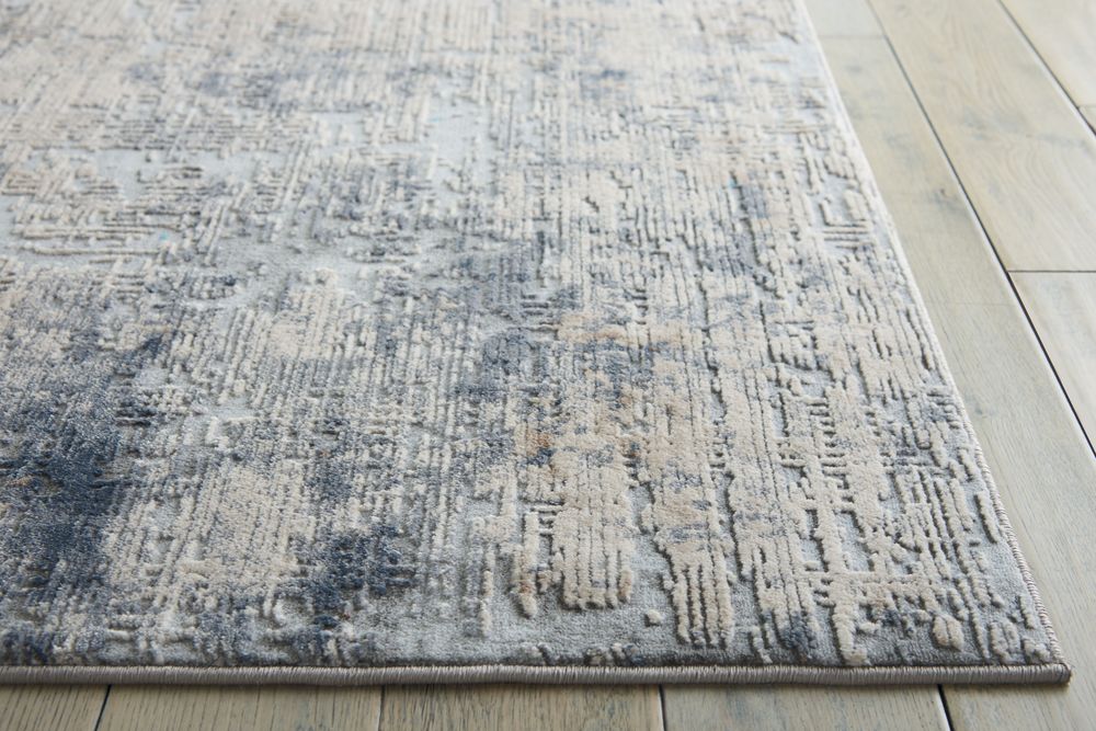 Nourison Rustic Textures RUS01 Rug - Grey &amp; Biege