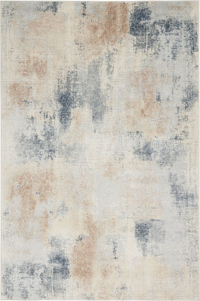 Nourison Rustic Textures RUS02 Rug - Beige &amp; Grey