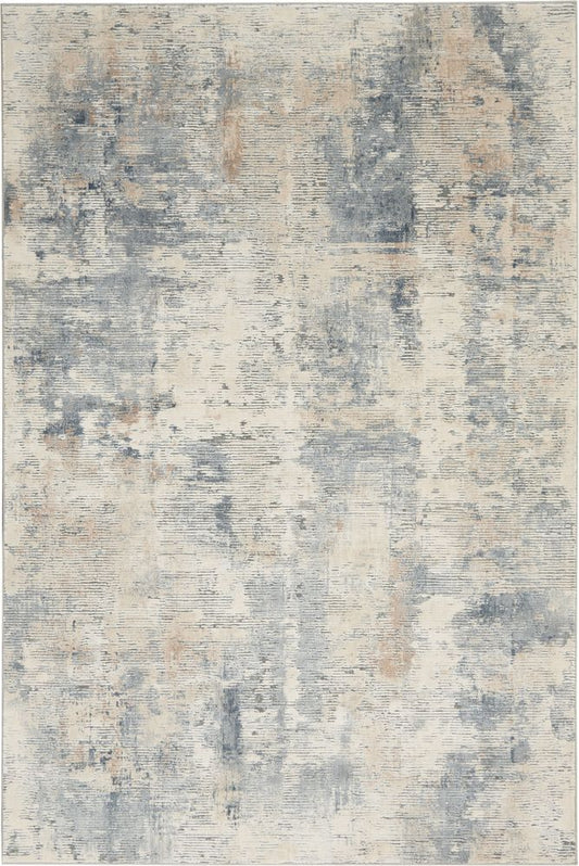 Nourison Rustic Textures RUS05 Rug - Beige &amp; Grey