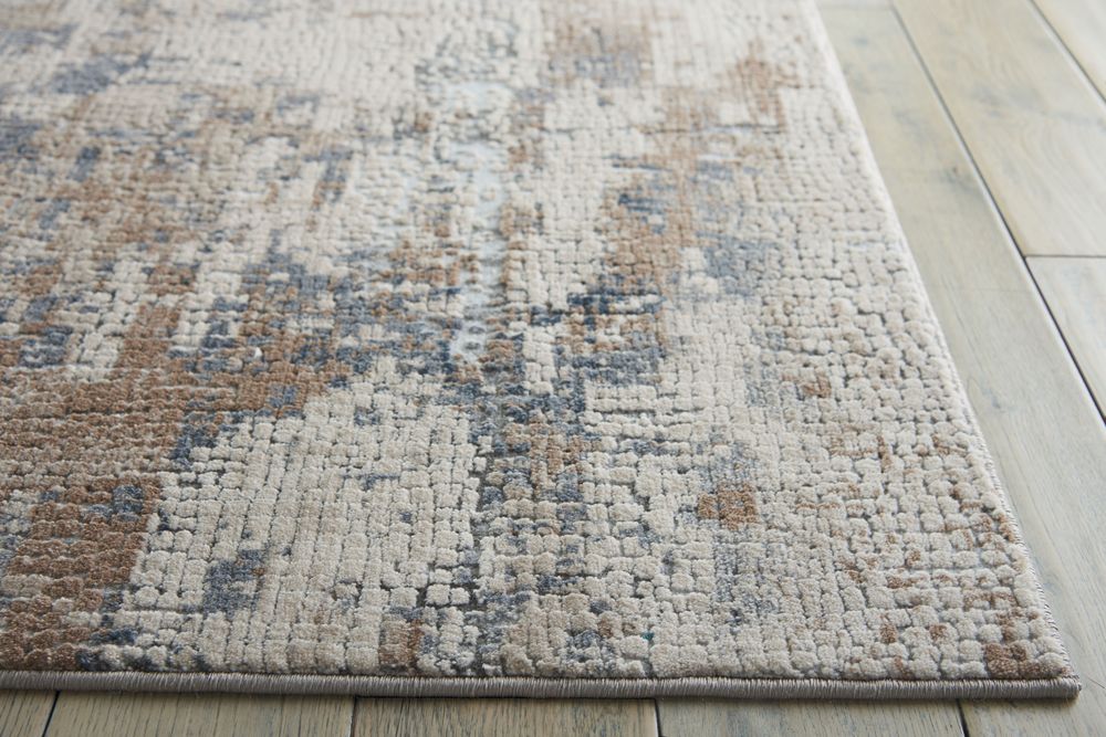 Nourison Rustic Textures RUS06 Rug - Beige &amp; Grey