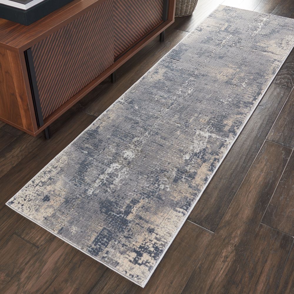 Nourison Rustic Textures RUS06 Rug - Grey &amp; Biege